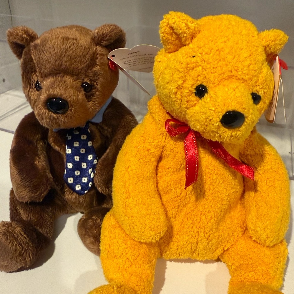 Ty Beanie Babies - Hero and Poopsie